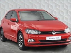 Red Used 2021 VW Polo Active Hatchback | £14,728 (Fair price)