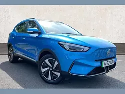 Blue Used 2022 MG ZS Trophy Connect Sedan | £15,344 (Fair price)