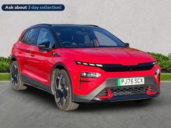 Red Used 2025 Skoda Elroq vRS SUV | £38,908 (Fair price)