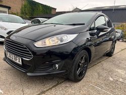 Black Used 2013 Ford Fiesta Zetec Hatchback | £6,495 (A bit pricey)