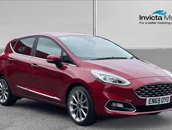 Red Used 2020 Ford Fiesta Vignale Hatchback | £14,800 (Fair price)