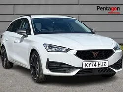 White Used 2024 Cupra Leon Estate | £23,189 (Fair price)