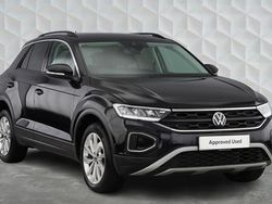 Black Used 2023 VW T-Roc Life SUV | £17,675 (Fair price)