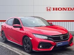 Red Used 2019 Honda Civic Sport Plus Hatchback | £16,925 (Fair price)