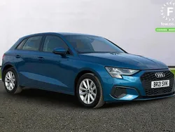 Blue Used 2021 Audi A3 Sportback Comfort Hatchback | £15,899 (Fair price)
