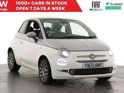White/grey Used 2021 Fiat 500 Dolcevita Hatchback | £9,749