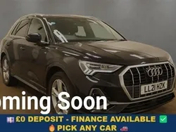 Black Used 2021 Audi Q3 S-Line SUV | £20,249 (Fair price)