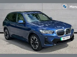Blue Used 2022 BMW iX3 M Sport SUV | £29,608 (Fair price)