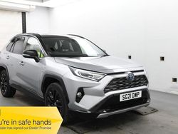 Silver Used 2021 Toyota RAV4 Estate | £21,989 (Fair price)