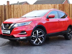 Red Used 2018 Nissan Qashqai Tekna SUV | £8,750 (Fair price)