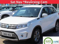 White Used 2016 Suzuki Vitara SZ-T SUV | £6,495 (Fair price)