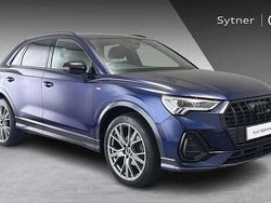 Blue Used 2024 Audi Q3 Black Edition SUV | £34,750 (Fair price)