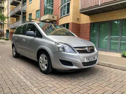 Silver Used 2013 Vauxhall Zafira MPV | £3,495 (Fair price)