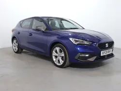 Blue Used 2021 Seat Leon FR Hatchback | £11,583 (Super price)