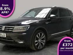 Black Used 2020 VW Tiguan Allspace R-line SUV | £23,609 (Fair price)