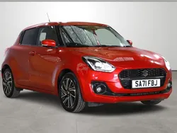 Red Used 2021 Suzuki Swift SZ5 Hatchback | £14,495 (Fair price)