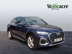 Blue Used 2021 Audi Q5 Sportback S-Line SUV | £25,995 (Fair price)