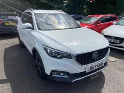 White Used 2019 MG ZS Exclusive Sedan | £7,990 (Fair price)