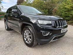 Black Used 2014 Jeep Grand Cherokee Limited SUV | £7,495 (A bit pricey)