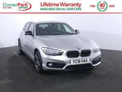 Silver Used 2018 BMW 118 Sport Line Hatchback | £9,499 (Good price)