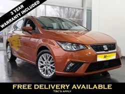 Orange Used 2019 Seat Ibiza SE Technology Hatchback | £11,595 (Fair price)