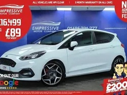 White Used 2019 Ford Fiesta ST Hatchback | £16,499 (Fair price)