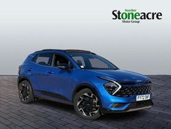 Blue Used 2022 Kia Sportage GT-Line S SUV | £30,995 (A bit pricey)