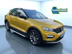 Yellow Used 2018 VW T-Roc Design SUV | £12,999 (A bit pricey)