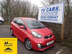 Red Used 2015 Kia Picanto 2 Hatchback | £3,995 (Fair price)