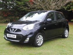 Black Used 2015 Nissan Micra Acenta Hatchback | £5,995 (Fair price)