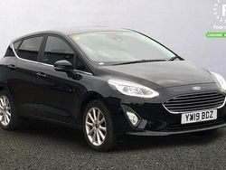 Black Used 2019 Ford Fiesta Titanium Hatchback | £9,799 (Fair price)