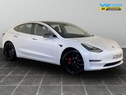 White Used 2020 Tesla Model 3 Performance Sedan | £16,795 (Super price)