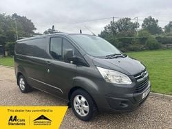 Grey Used 2017 Ford Transit Custom Limited Van | £9,290 (Fair price)
