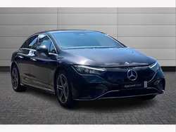 Grey Used 2024 Mercedes EQE350 AMG line Sedan | £42,990