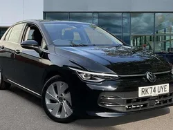 Grenadilla black metallic Used 2025 VW Golf VIII Style Hatchback | £29,296 (Expensive)