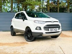 White Used 2017 Ford Ecosport Titanium S SUV | £4,495 (Fair price)