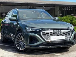 Green Used 2023 Audi Q8 e-tron S-Line SUV | £43,980 (Fair price)