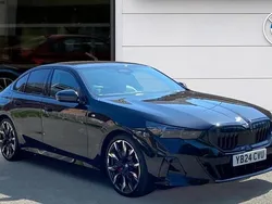 Black Used 2024 BMW 550e M Sport | £61,406