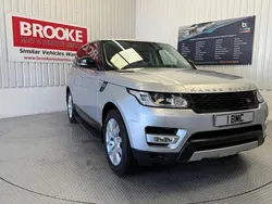Silver Used 2017 Land Rover Range Rover Sport HSE SUV | £17,990 (Good price)