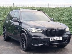 Black Used 2022 BMW X5 M Sport SUV | £49,998 (A bit pricey)