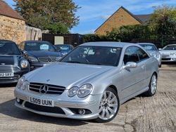 Silver Used 2009 Mercedes CLK220 Coupe | £2,995