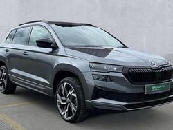 Graphite grey Used 2024 Skoda Karoq SportLine SUV | £25,819 (Fair price)
