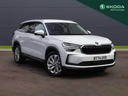 Moon white metallic Used 2025 Skoda Kodiaq SE L SUV | £34,800 (Fair price)