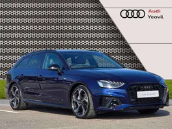 Blue Used 2024 Audi A4 Black Edition Estate | £33,495 (Expensive)