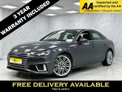 Grey Used 2019 Audi A4 S-Line Sedan | £18,545 (Fair price)