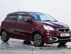 Purple Used 2018 Mitsubishi Mirage Hatchback | £5,999 (Fair price)