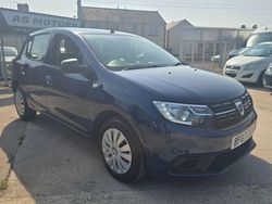 Blue Used 2017 Dacia Sandero Ambiance Hatchback | £3,690 (Good price)