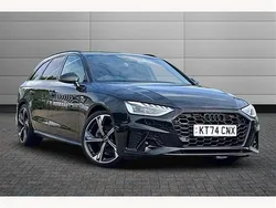 Mythos black Used 2025 Audi A4 Black Edition Estate | £35,395 (Expensive)