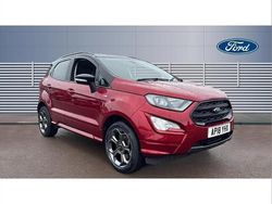 Red Used 2018 Ford Ecosport ST-Line SUV | £9,500 (Fair price)