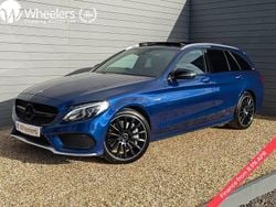 Blue Used 2017 Mercedes C43 AMG Premium Plus Estate | £22,995 (Fair price)